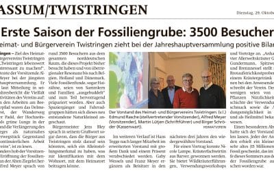 Artikel Kreiszeitung, 29.10.2024